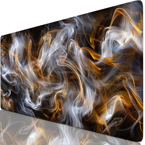 Schwarz Gaming Mauspad XXL 1600x800x3mm Schreibtischunterlage Groß Wasserdicht rutschfeste Abstrakt Mousepad Verbessert Präzision und Geschwindigkeit, Mouse Pad Für Office, Tastatur und Maus Z6-9 Schwarz Gaming Mauspad XXL 1600x800x3mm Schreibtischunterlage Groß Wasserdicht rutschfeste Abstrakt Mousepad Verbessert Präzision und Geschwindigkeit, Mouse Pad Für Office, Tastatur und Maus Z6-9 von Zaafeen