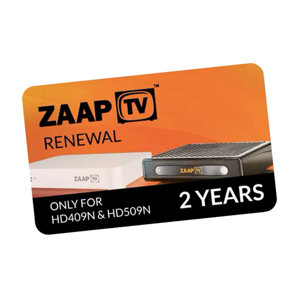 ZaapTV Arabisch Verlängerung für HD409N HD509N HD509N II (Kein Abonnement) 24 Monate von ZaapTV