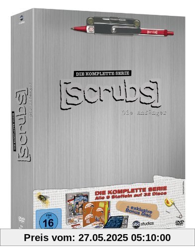 Scrubs - Die Anfänger (Die komplette Serie + exklusive Bonus Disc) [32 DVDs] von Zach Braff