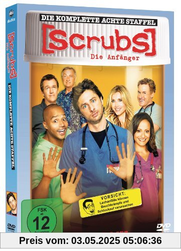 Scrubs: Die Anfänger - Die komplette achte Staffel [3 DVDs] von Zach Braff