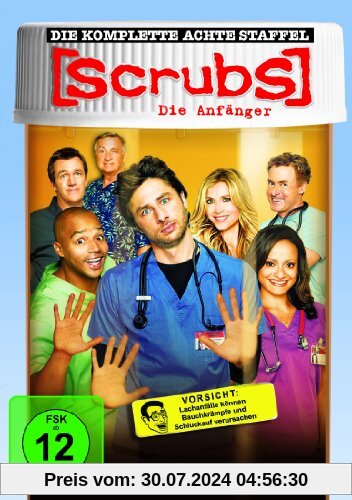 Scrubs: Die Anfänger - Die komplette achte Staffel [3 DVDs] von Zach Braff