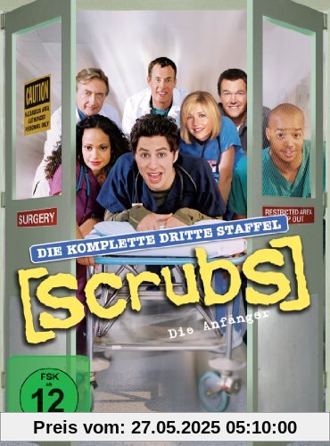 Scrubs: Die Anfänger - Die komplette dritte Staffel (4 DVDs) von Zach Braff