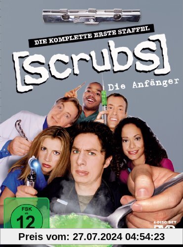 Scrubs: Die Anfänger - Die komplette erste Staffel [4 DVDs] von Zach Braff