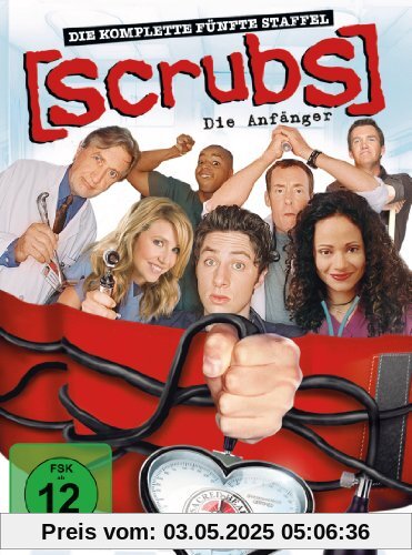 Scrubs: Die Anfänger - Die komplette fünfte Staffel [4 DVDs] von Zach Braff