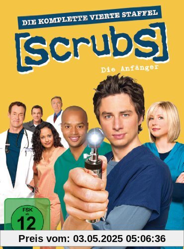 Scrubs: Die Anfänger - Die komplette vierte Staffel (4 DVDs) von Zach Braff