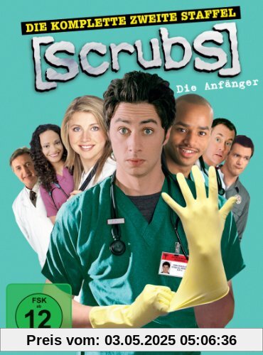 Scrubs: Die Anfänger - Die komplette zweite Staffel [4 DVDs] von Zach Braff