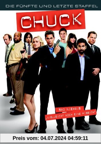Chuck - Die fünfte und letzte Staffel [3 DVDs] von Zachary Levi