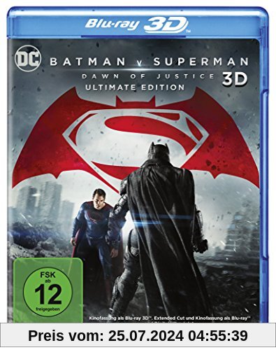 Batman v Superman: Dawn of Justice - Ultimate Edition [3D Blu-ray] von Zack Snyder
