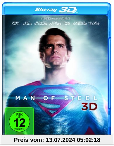 Man of Steel 3D [3D Blu-ray] von Zack Snyder