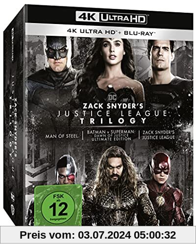 Zack Snyder's Justice League Trilogy - Ultimate Collector's Edition [Blu-ray] von Zack Snyder