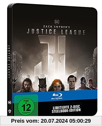 Zack Snyder’s Justice League - limited Steelbook [Blu-ray] von Zack Snyder