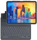 ZAGG Pro Keys - Tastatur und Foliohülle - hintergrundbeleuchtet - Bluetooth - Deutsch - Schwarz/Grau Tastatur, Schwarz/Grau Gehäuse - für Apple 27,90cm (11)  iPad Pro (1. Generation, 2. Generation, 3. Generation) (103407979) von Zagg