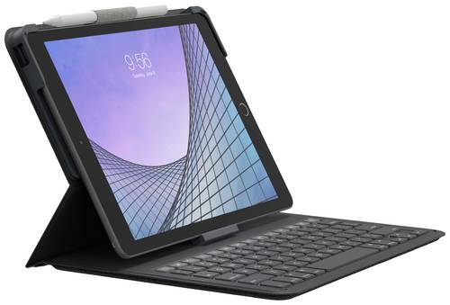 ZAGG Messenger Folio 2 Tablet-Tastatur mit Hülle Passend für Marke (Tablet): Apple iPad 10.2 (2019 von Zagg