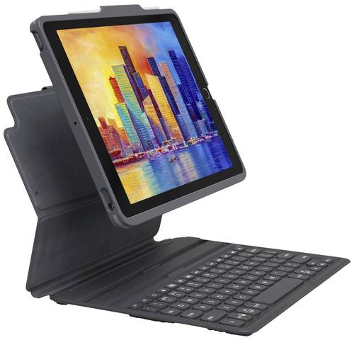 ZAGG ProKeys Tablet-Tastatur mit Hülle Passend für Marke (Tablet): Apple iPad 10.2 (2019), iPad 10 von Zagg