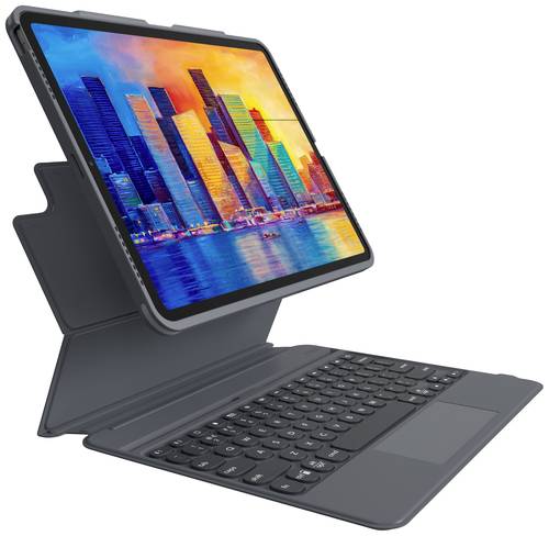 ZAGG ProKeys with Trackpad Tablet-Tastatur mit Hülle Passend für Marke (Tablet): Apple iPad Pro 12 von Zagg
