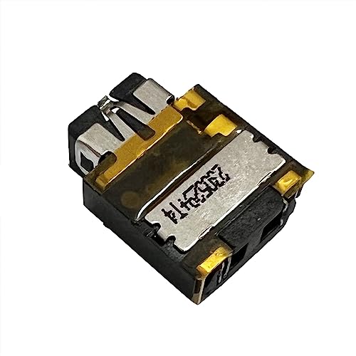 ZAHARA Audio Jack Charging Port Connector Replacement for Dell Precision 5530 5540 XPS 15 7590 9570 Precision 5540 5530 DAM01 DDB00 EDB51 25J3108-093111F Audio Headphone Microphone Jack Port Socket ZAHARA Audio Jack Charging Port Connector Replacement for Dell Precision 5530 5540 XPS 15 7590 9570 Precision 5540 5530 DAM01 DDB00 EDB51 25J3108-093111F Audio Headphone Microphone Jack Port Socket von Zahara