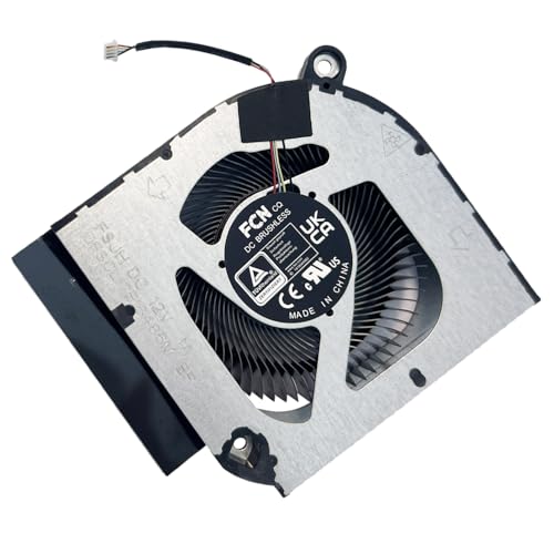 Zahara pc lüfter gehäuselüfter für Acer Nitro PH315-55 PH317-55 PH317-56 AN515-46 AN515-58 AN517-42 AN517-55 12V CPU DFSCL12E16486M FCNDQ5DC77F028 Laptop Cooling pad/Laptop Fan Cooling pad von Zahara
