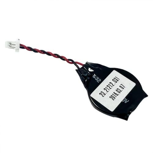 Zahara CR2032 COMS-Batterie für Dell Insp-Iron 5368 5378 7368 7378 7370 7569 3340 5423 Latitude 3580 CR2032 23.21212.031 651948-001 691572-001 CMOS Battery Motherboard bios Batterie von Zahara
