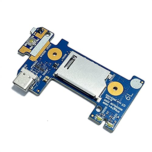 ZAHARA Kartenleser USB Power Board Ersatz für HP 14s-cr 14s-cr0004TX 14-CF 14-DF 14-DK 14S-CF 14-DP 6050A2979701 von Zahara