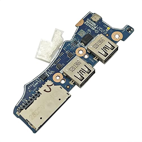 ZAHARA USB Kartenleser ohne Kabel Ersatz für Lenovo ideapad 5-14ARE05 81YM 5C50Z26866 LS-J701P von Zahara