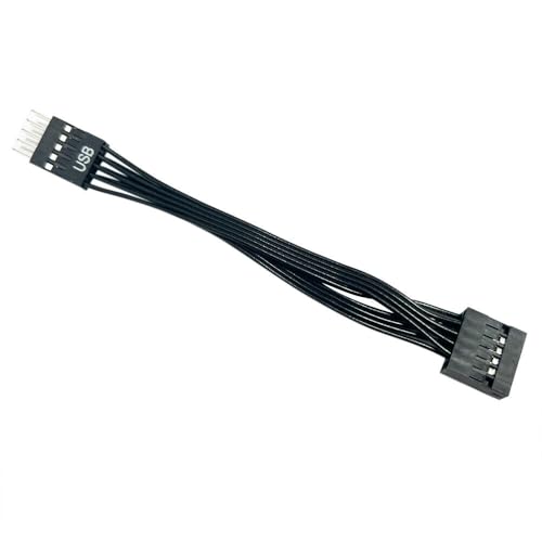 Zahara 2.5mm Adapterkabel USB 11 Pin Buchse auf 9 Pin Stecker für Lenovo Motherboard von Zahara