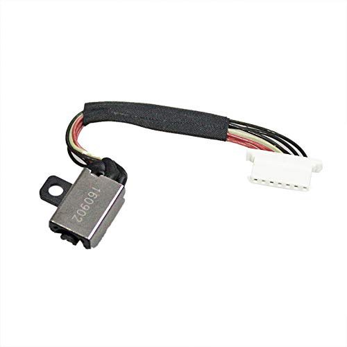 Zahara DC Power Jack mit Kabel Connector Ersatz für Dell Ins piron 5370 Vostro 5471 P87G P88G TV8K5 0TV8K5 von Zahara