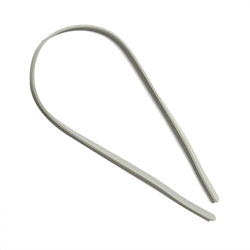 Zahara Ersatz für HP Fußband aus Gummi für das untere Gehäuse des Notebooks, Silber/Schwarz, 25 cm (Silber) von Zahara