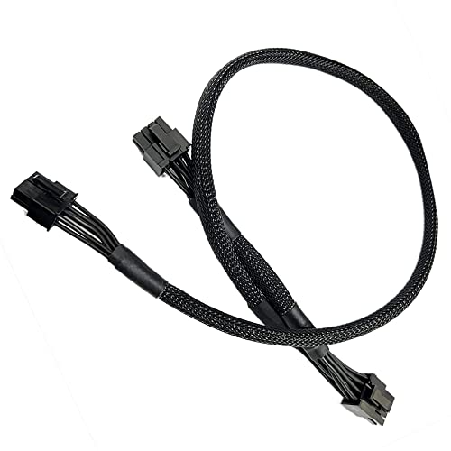 ZAHARA PCI-E Kabel Dual 8 Pin (6 + 2) für C Orsair RM550X RM650X RM750X RM850X RM1000X von Zahara