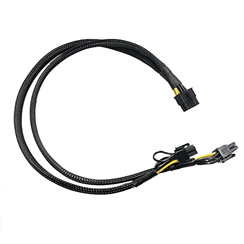 ZAHARA PCI-E Stromkabel für HP Proliant ML350 G6 Server, 10-polig zu (8+8) Pins, 50 cm von Zahara