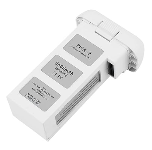 ZahoTse - DJI Phantom 2 5600mAh 66.6Wh 11.1V Smart Flug Akku, Typ: Li-ion 2S, Ersatzakku für Drohne, max 31 Minuten Flugzeit (DJI Phantom 2, 1 Stück) von ZahoTse