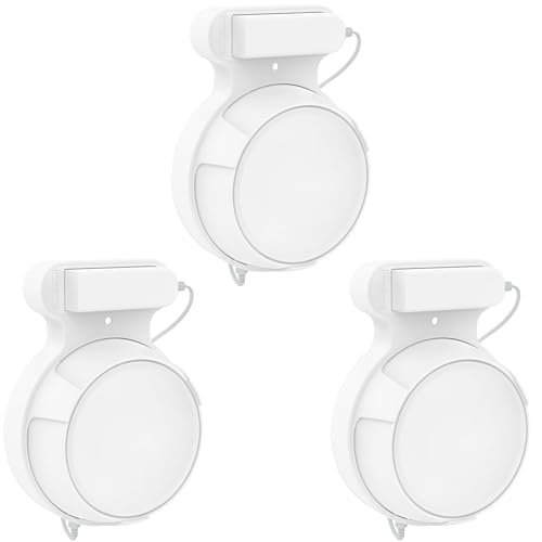 ZahoTse Wall Mount for BE23 / BE25 / BE3600 / BE5000 Home WiFi 7 System-Simple and Sturdy Wall Mount Stand for BE23 / BE25 / BE3600 / BE5000 tri-Band mesh Wi-Fi 7 System(White,3Pack von ZahoTse