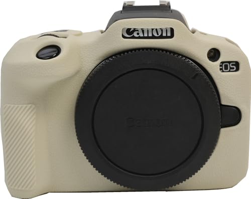 Zakao R100 Schutzhülle, weiche Silikontasche, leicht, schmal, Gummi, schützende Digitalkamera-Schutzhülle für Canon Eos R100 (weiß) von Zakao