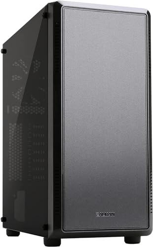 Zalman S4 PC Gehäuse Midi Tower ATX, Acrylic Side Panel, 2x120mm Lufter, Schwarz von Zalman