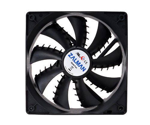Zalman ZM-F1 Plus(SF) Plus Shark Fin Lüfter für Power Supply/Gehäuse (80 mm) von Zalman