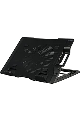 Zalman ZM-NS2000 Cooling Stand für Notebook bis 43,2 cm (17 Zoll) mit Lüfter (200 mm, USB 2.0) von Zalman