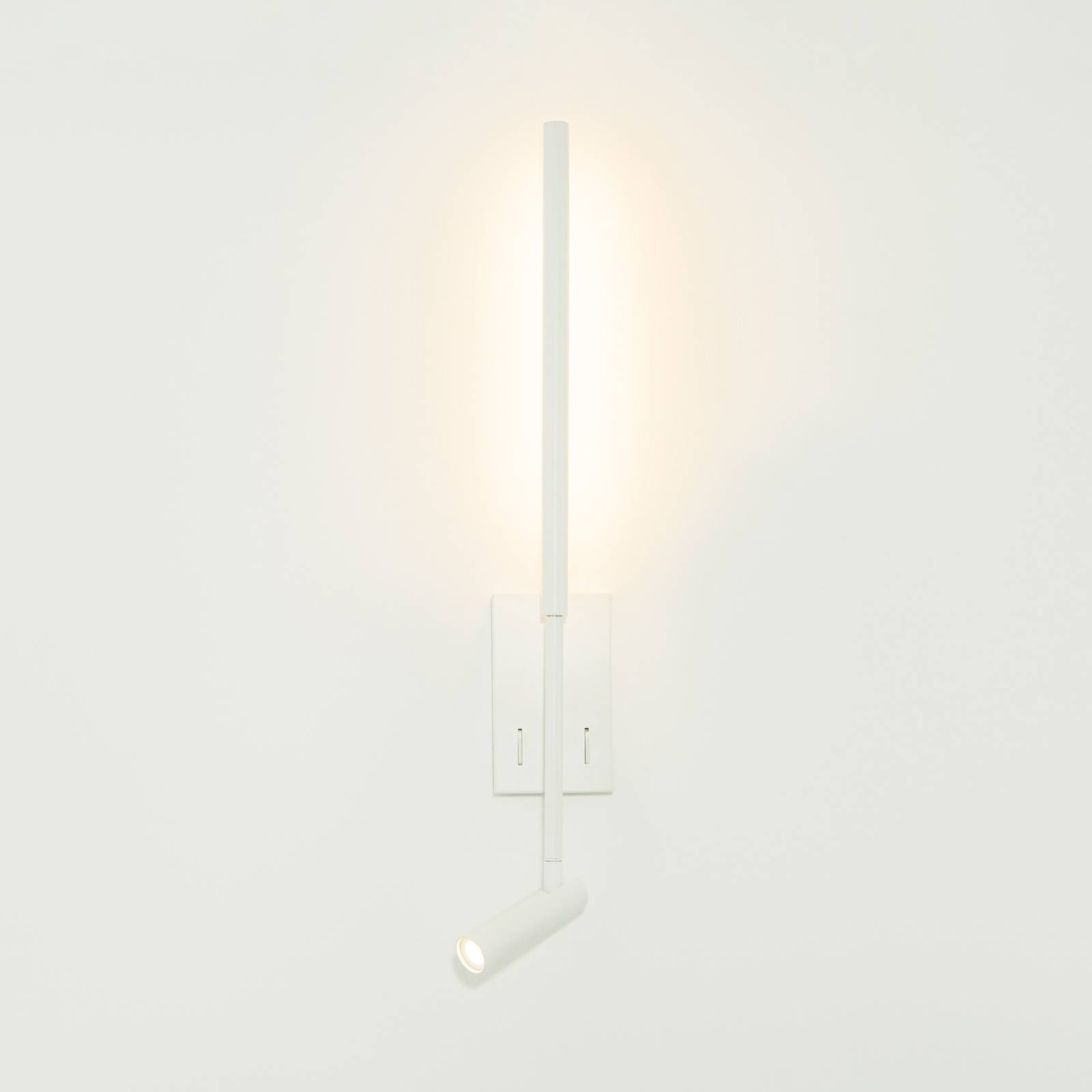 LED-Wandleuchte 23040, weiß, 3.000 K, 2-flammig, Metall LED-Wandleuchte 23040, weiß, 3.000 K, 2-flammig, Metall von Zambelis