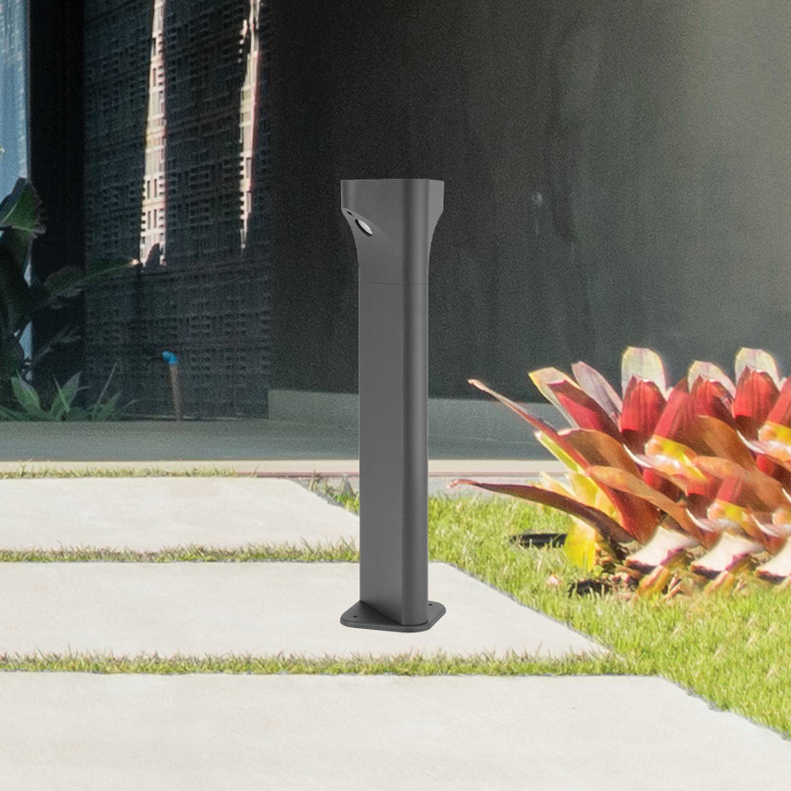 LED-Wegeleuchte E356, graphitfarben, Aluminium, Höhe 50 cm LED-Wegeleuchte E356, graphitfarben, Aluminium, Höhe 50 cm von Zambelis