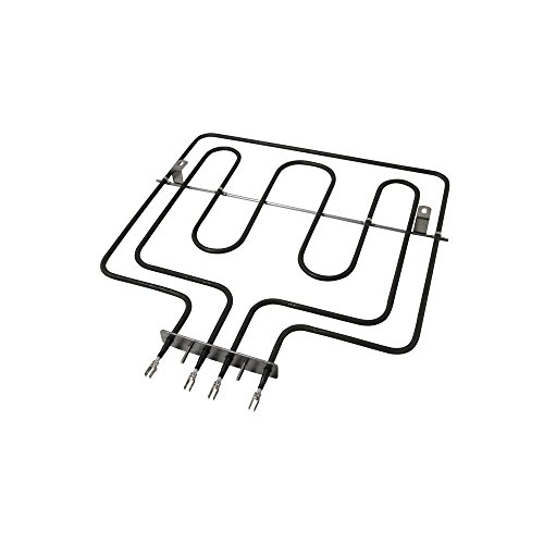 Zanussi 3570337018 Backofen und Herdzubehör/Heizelemente/Kochfeld/Quality Ersatzdoppelgrill Heizelement für Ihren Grill/Dieser Teil/Zubehör eignet sich für verschiedene Marken Zanussi 3570337018 Backofen und Herdzubehör/Heizelemente/Kochfeld/Quality Ersatzdoppelgrill Heizelement für Ihren Grill/Dieser Teil/Zubehör eignet sich für verschiedene Marken von Zanussi