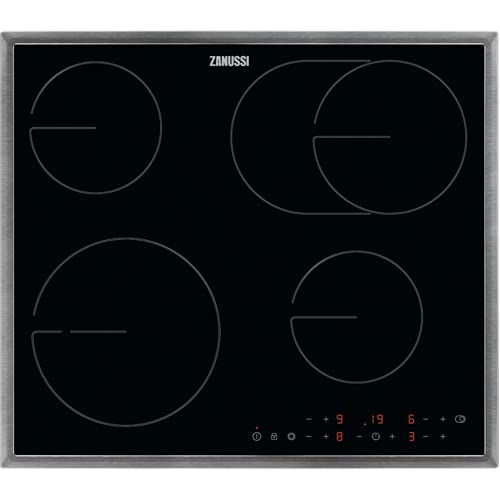 Zanussi AUTARKES KOCHFELD/STRAHLENBEHEIZT / 60 CM/EDELSTAHLRAHMEN/AUFLIEGEND / ZHRN643X von Zanussi