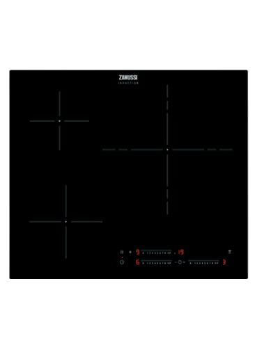 Zanussi ZITN634K Induktionskochfeld, 3 Zonen, Pause, Timer, automatische Heizung, Minutenanzeige, Sicherheitsverriegelung, akustischer Alarm, Schieberegler, Schwarz, 60 cm Zanussi ZITN634K Induktionskochfeld, 3 Zonen, Pause, Timer, automatische Heizung, Minutenanzeige, Sicherheitsverriegelung, akustischer Alarm, Schieberegler, Schwarz, 60 cm von Zanussi