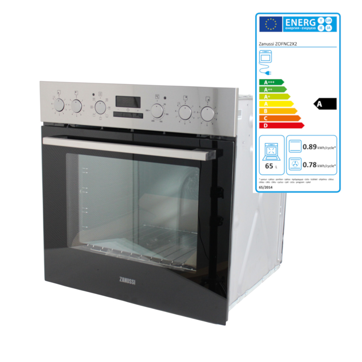 Zanussi ZOFNC2X2 Einbauherd 60 cm Einbau Backofen Umluft Grill Aqua Reinigung Zanussi ZOFNC2X2 Einbauherd 60 cm Einbau Backofen Umluft Grill Aqua Reinigung von Zanussi