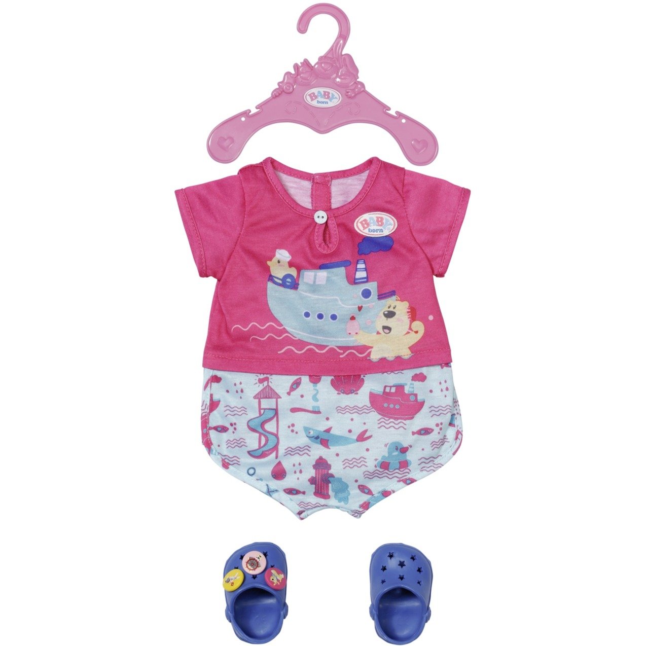 BABY born® Bath Pyjama & Clogs 43cm, Puppenzubehör von Zapf Creation