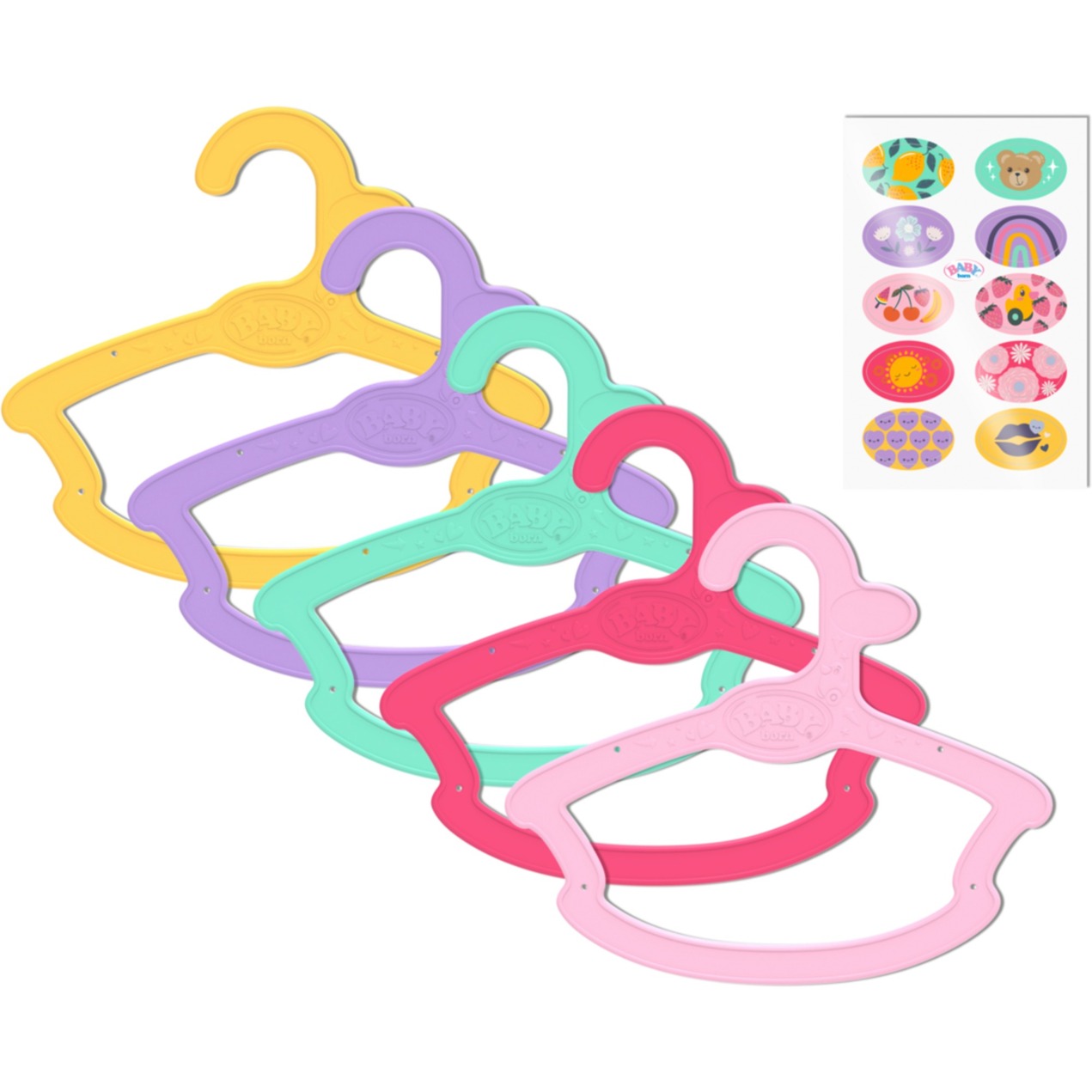 BABY born® Kleiderbügel 5er-Pack, Puppenzubehör von Zapf Creation