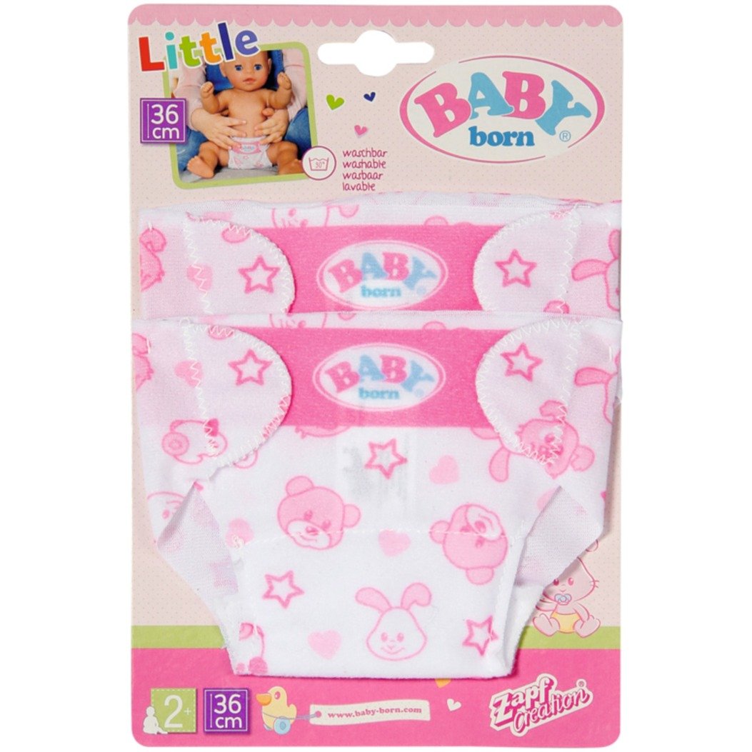 BABY born® Little Windeln (2 Stück) 36cm, Puppenzubehör von Zapf Creation