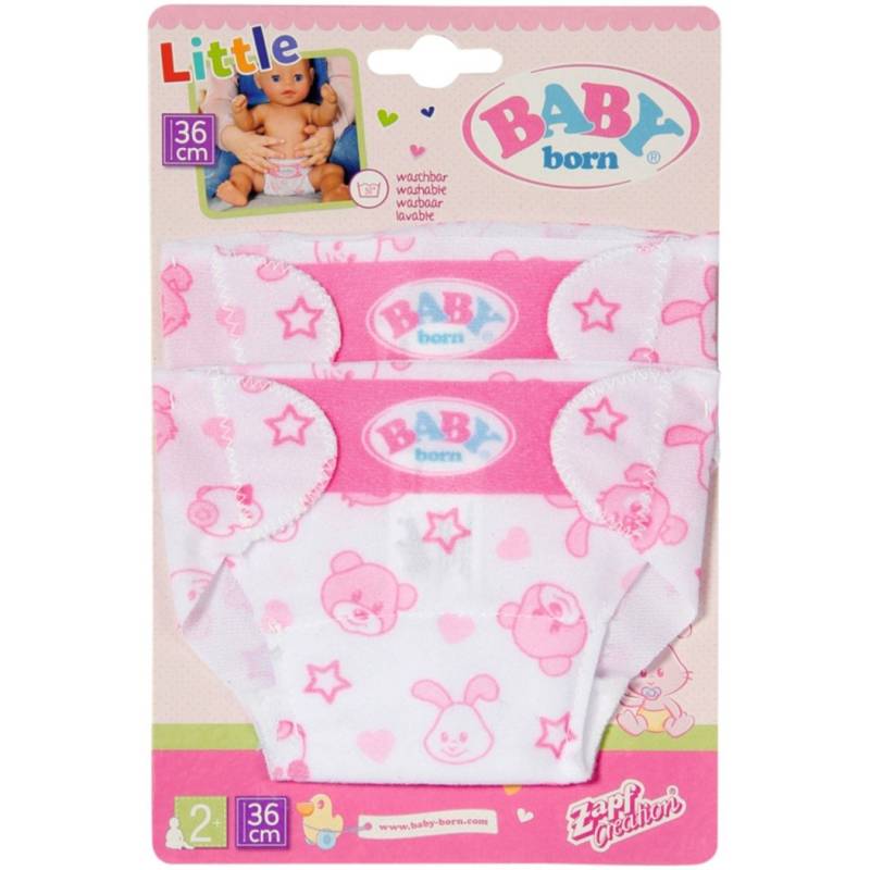 BABY born® Little Windeln (2 Stück) 36cm, Puppenzubehör von Zapf Creation