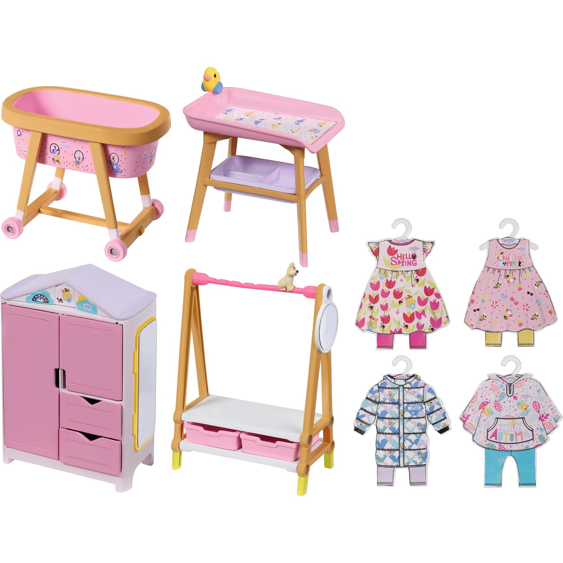 BABY born® Minis - Playset Möbelset, Puppenmöbel von Zapf Creation