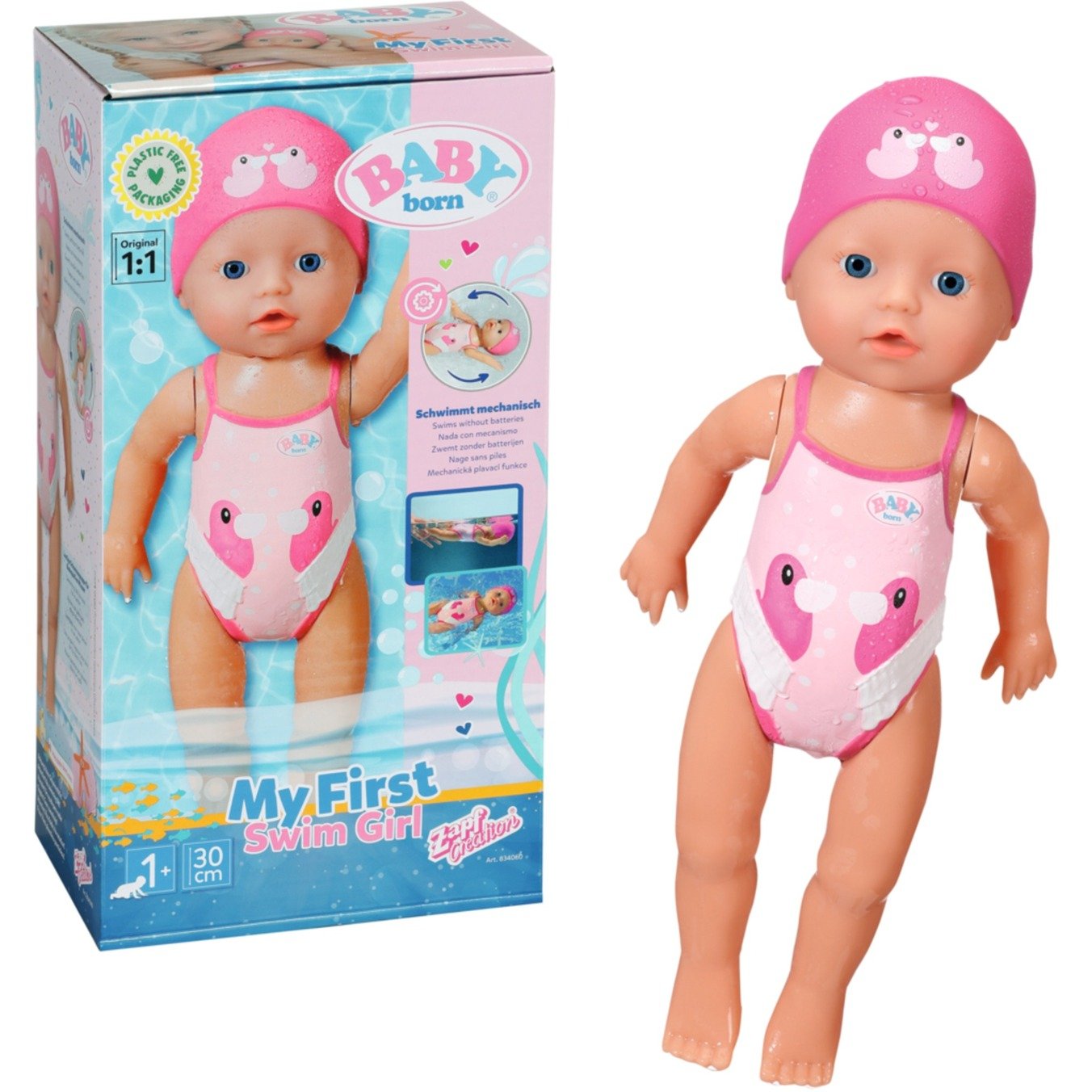 BABY born® My First Swim Girl 30cm, Puppe von Zapf Creation