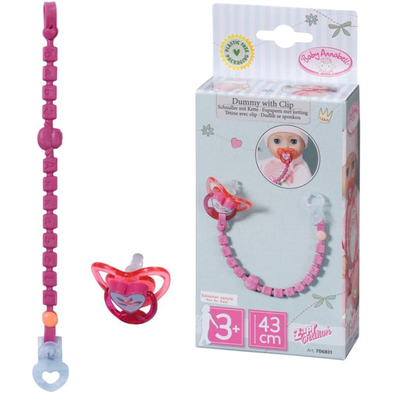Baby Annabell® Schnuller mit Clip, Puppenzubehör von Zapf Creation