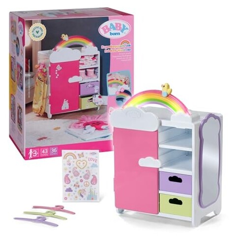 Zapf Creation BABY born® Regenbogen Schrank von Zapf