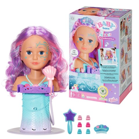 Zapf Creation BABY born® Sister Styling Head von Zapf